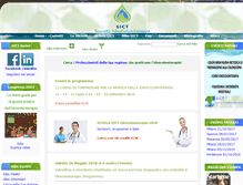 Tablet Screenshot of idrocolonterapia-sict.org
